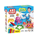 Nessiworld 03684 Art Craft Deniz Hayvanları Hamur Set 200 gr