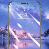 Nevamel Baseus 0.25mm İPhone 11 3D Curved Full Anti Blue Ekran Koruyucu XR-(5775)