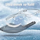 Nevamel Ally OPPO A55 5G Kılıf Kamera Korumalı Ultra İnce Şeffaf Silikon Kılıf-(5775)