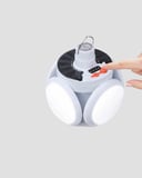 Nevamel Solar ve USB Şarjlı Su Geçirmez Katlanabilir LED Lamba