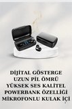 Nevamel Dijital Göstergeli Bluetooth Kulaklık Kablosuz TWS Stereo Bluetooth 5.0