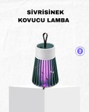 Nevamel® Şarjlı Mor Işıklı Sivrisinek Öldürücü Lamba – Sessiz ve Kimyasal İçermez