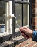 Nevamel® Mini Boya Rulo Seti 10 Cm Boya Fırçası 6 Adet Yedek Rulo Hediyeli Boya Uygulama Aparatı