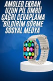 Nevamel Yeni Nesil Bluetooth Bağlantılı Akıllı Saat Sosyal Medya Girişli Uyku Takibi