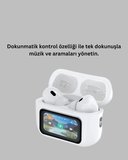 Nevamel Tüm Telefonlarla Uyumlu ANC Özellikli Dokunmatik Bluetooth Kulaklık