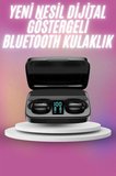 Nevamel Kablosuz Bluetooth Kulaklık Android ve İOS Uyumlu Led Göstergeli Powerbankli