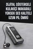 Nevamel Kablolu Makaralı Bluetooth Kulaklık Uzun Pil Ömrü Dijital Göstergeli