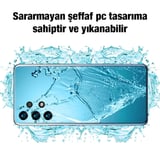 Nevamel Ally SM Galaxy A23 5G Kılıf Kamera Korumalı Ultra İnce Şeffaf Silikon Kılıf-(5775)