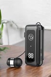 Nevamel Kablolu Bluetooth Kulaklık Kulak İçi Stereo Mikrofonlu Dijital Göstergeli