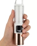 Nevamel® Taşınabilir LED Kamp Feneri USB Şarjlı Yüksek Parlaklık 500 Lümen Güç Göstergeli