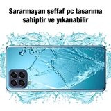 Nevamel Ally SM Galaxy M33 5G (SM-M336B) Kılıf Kamera Korumalı Ultra İnce Şeffaf Kılıf-(5775)