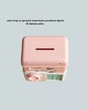 Nevamel® Pembe Şifreli Eğitici ATM Kasa Çocuk Kumbarası