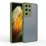 Nevamel SM Galaxy S21 Ultra Ultra Kamera Korumalı Premium Silikon Kılıf-(5775)