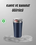 Nevamel Elektrikli Kahve ve Baharat Öğütücü – Güçlü Motor Paslanmaz Çelik Gövde Kolay Temizlik