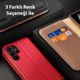 Nevamel Dux Ducis SM Galaxy S23 Kılıf Mıknatıslı Cüzdanlı Deri Kılıf Hivo Series-(5775)