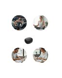Nevamel® Kulak İçi Olmayan Kablosuz Kulaklık Dual Mic ve Uzun Pil Süresi
