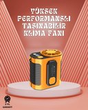 Nevamel Sessiz Turbo Fan – Kamp Spor Ofis İçin Taşınabilir Mini Soğutucu