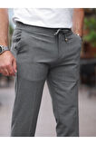 Rahat Şık Kolay Ütülenebilir Slim Fit Kumaş Jogger Pantolon