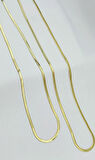 Gold İtalyan Kolye 45 Cm