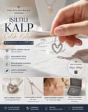 : 925 Ayar Gümüş Kaplama Taşlı Kalp Kolye, Şık Açık Kalp Kolye Ucu, Sevgililer Günü & Yıldönümü Hediyesi