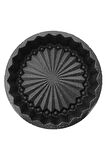 Nishev.com Evini Sev Hanımeli Yuvarlak Siyah Döküm Kek Turta Kalıbı 28cm
