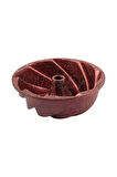 Nishev.com Evini Sev Girift Golden Pink Döküm Kek Kalıbı 26 cm