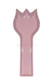 Nishev.com Evini Sev Zarif İnci Seramik Kaşıklık Yatay Kaşıklık Kaşık Kepçe Altlığı 26cm – Pembe