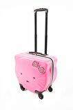 Hello Kitty Çocuk Valizi ABS 4 Tekerli