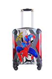 Spiderman Speedy Man Erkek Çocuk Valizi Siyah
