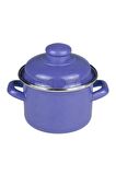 Emaye Mini Derin Tencere 12 cm 900 ml - İster Pişir İster Sakla Mini Tencere