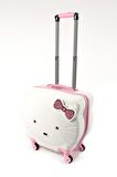 Hello Kitty Pembe Çocuk Valizi - Pembe / Beyaz / Sarı