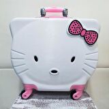 Hello Kitty Pembe Çocuk Valizi - Pembe / Beyaz / Sarı