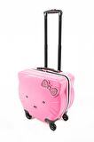 Hello Kitty Pembe Çocuk Valizi - Pembe / Beyaz / Sarı