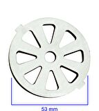 NATIONAL 2 NO ET KIYMA MAKİNASI CİĞER SÜZEĞİ (53 mm)