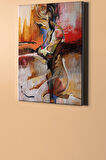 Sayılarla Boyama Seti Kasnaklı Renkli Kadın 9 60 X 75 Cm