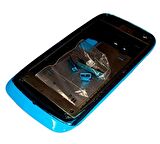 Nokia 610 Kasa Kapak N610 Mavi Orta Kasa Ön Kapak Arka Kapak Tuş Takımı