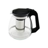 Çelik Süzgeçli Cam Demlik 1500Ml