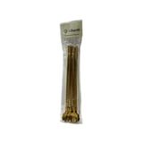 6'Li Gold Kaşıklı Pipet