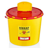 Tıbbi Atık Kovası 5 Litre (TAK3205) -  Güvenli ve Dayanıklı