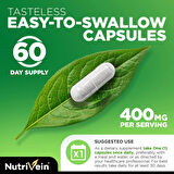 Nutrivein DIM Supplement 400mg Diindolylmethane Plus Bioperine - 120 Caps