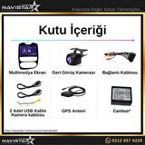 Renault Clio 4 Kablosuz Carplay 2+32GB Android 13 Navigasyon Multimedya Sistemi 2016-2019 