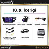 Toyota Corolla 4GB + 64GB Kablosuz Carplay 2014-2016 Android 13 Navigasyon Multimedya Sistemi