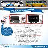 Otobüsler için Kayıtlı 4 Kameralı 1 TB Harddiskli Kamera Seti