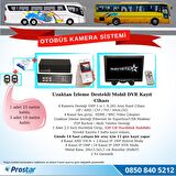 Otobüsler için Kayıtlı 4 Kameralı 320 GB Harddiskli Kamera Seti