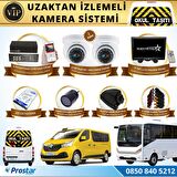 Profesyonel Servis Araç Kamera Seti 4 Kameralı Kayıtlı 320 GB Harddiskli Tak Kullan Set