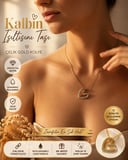 Işıltılı Zirkon Taşlı Eğrisel Açık Kalp Kolye, Minimalist Gold Zarafet Kolye, Kadın İçin Özel Doğum Günü Hediyesi