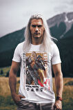 Valorant BREACH Ajan Kadın Erkek Unisex Beyaz Baskılı T-Shirt Penye Yüksek Kalite