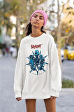 Slipknot We Are Not Your Kind Baskılı Unisex Oversize Rock Metal Sweatshirt