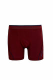 Erkek 3'lü Siyah Compact Renkli Boxer