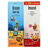 Ocean Portakal Balık Yağı 150 Ml + İmunol 150 Ml Şurup %30 İndirimli